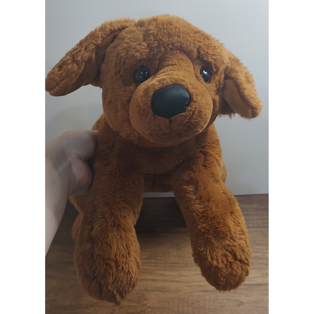 FAO Schwarz 20" Plush Realistic Puppy Dog 2021 Toy Stuffed Animal S6